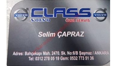 Class Volvo Özel Servis Ankara